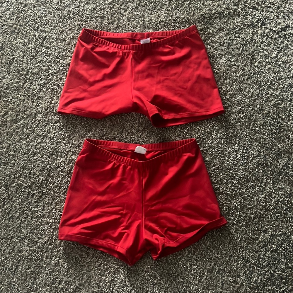 VARSITY SPIRIT red cheerleader spandex